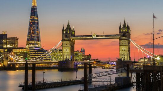 Tower Bridge sunset
